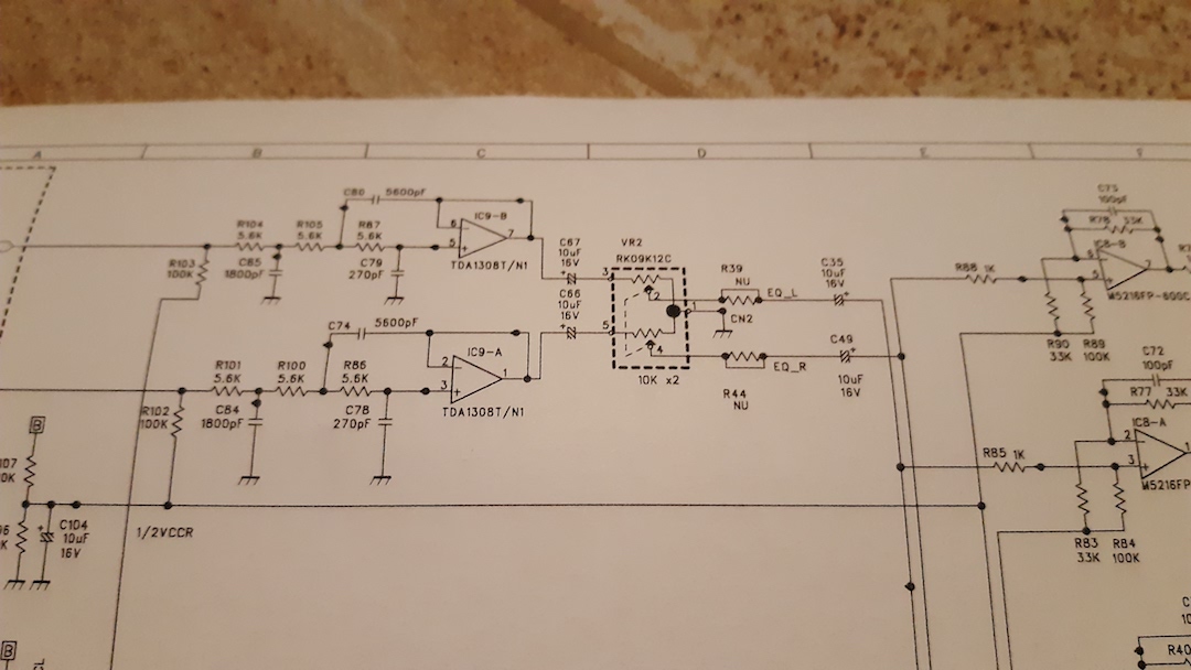 KORG ES-1 Knobs repair-2